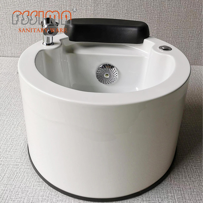 Square Pedicure Foot Tub Durable Acrylic Foot Massage Tub 570X570X330mm